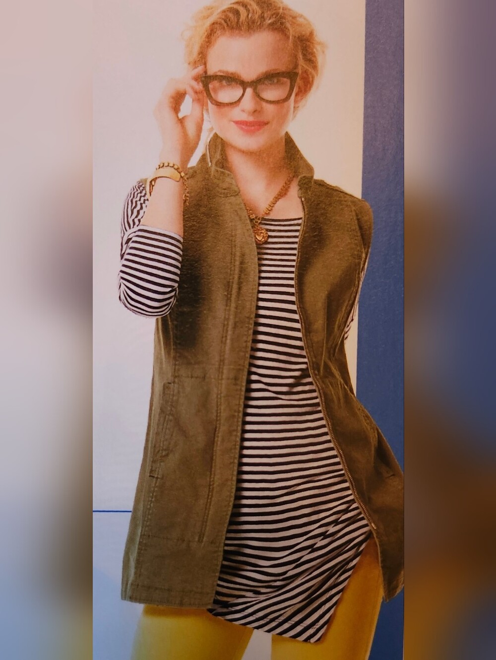 CAbi Boat Stripe Tee
